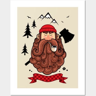 Lumberjack Posters and Art